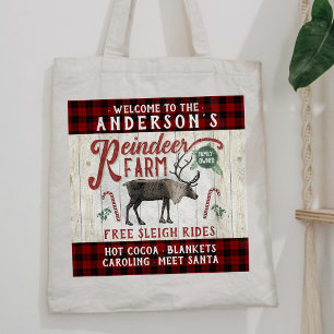 Bolsa Tote Nome Personalizado Do Armário Rustic Vintage Faze
