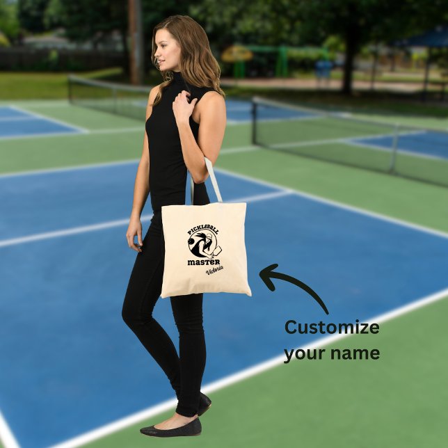 Bolsa Tote Nome Personalizado do Jogador de Jogo Mestre de Pi (Criador carregado)
