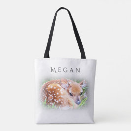 Bolsa Tote Nome Personalizado Personalizado Adorável do Vende