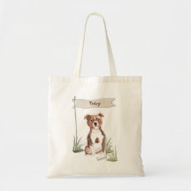 Nome personalizado Staffordshire Bull Terrier Pet 