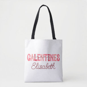 Bolsa Tote Nome personalizado T-Shirt da "Gangue da Galentina