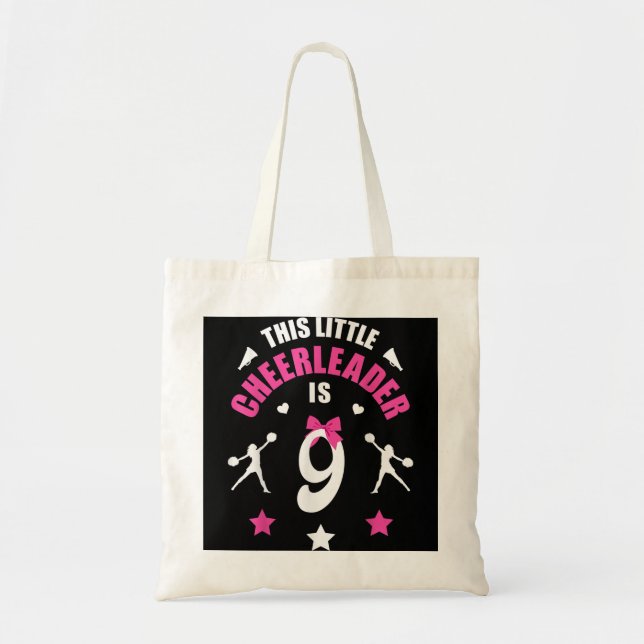 Bolsa Tote Nona Cheerleader de 9 Anos Raparigas Gi (Frente)