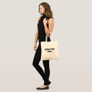 Bolsa Tote NONSTOP Gym Motivation Hoodie T Shirt