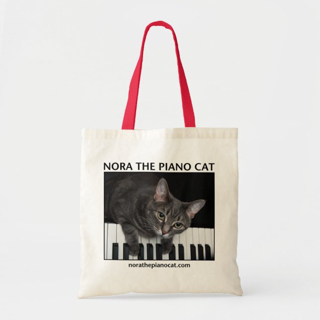 Bolsa Tote Nora O Gato de Piano Tote 001 (Frente)