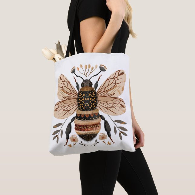Bolsa Tote Nordic Bee (Close Up)