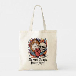 Bolsa Tote Normal People Scare Me