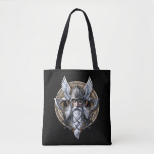 Bolsa Tote Norse Warrior God Odin