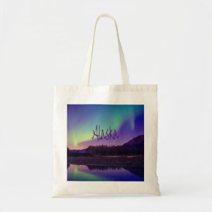 Bolsa Tote Norte Alasca Montanhas Lights Lake