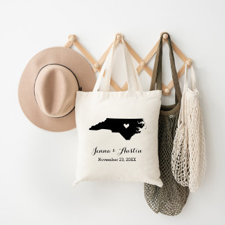 Bolsa Tote North Carolina Wedding Welcome