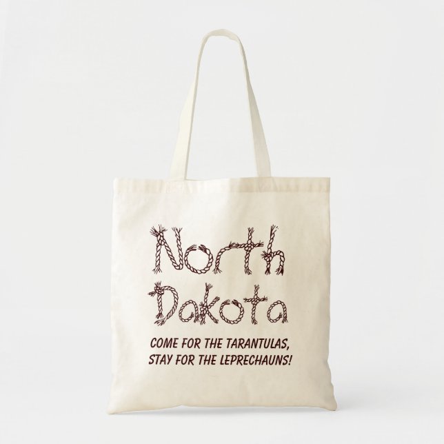 Bolsa Tote North Dakota (Frente)