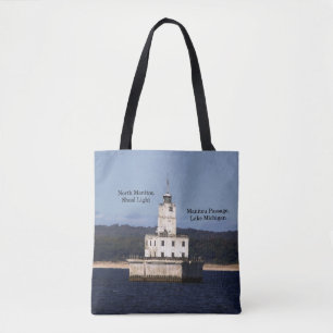 Bolsa Tote North Manitou Shoal Light por todo o saco