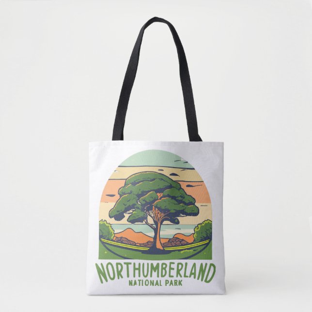 Bolsa Tote Northumberland National Park Sycamore Gap Tree Eng (Frente)