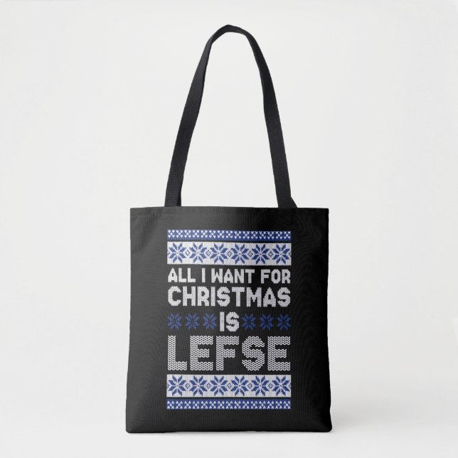 Bolsa Tote Noruega - Natal Feio (Frente)