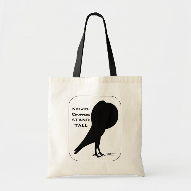 Bolsa Tote Norwich Cropper Pigeons É Alto (Frente)