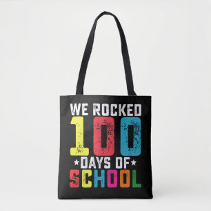 Bolsa Tote Nós Balançamos 100 Dias de Escola Professor Aluno