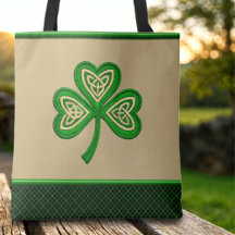 Nós Celtas do Trevo Irlandês St Patrick