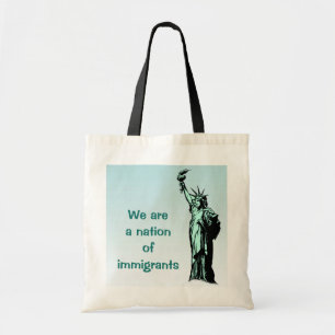 Bolsa Tote Nós somos uma nação da sacola dos imigrantes