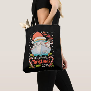 Bolsa Tote Nossa Que Barco É Uma Viagem De Cruzeiro De Natal