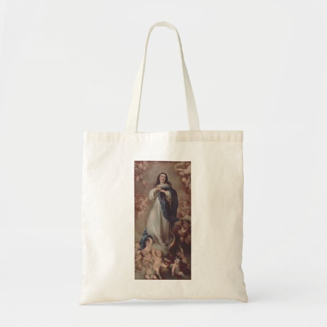 Bolsa Tote Nossa Senhora da Conceição Imaculada Arte (Frente)