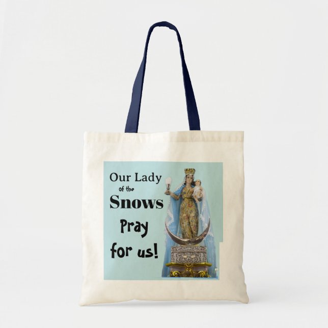 Bolsa Tote Nossa Senhora da SnowsTote (Frente)