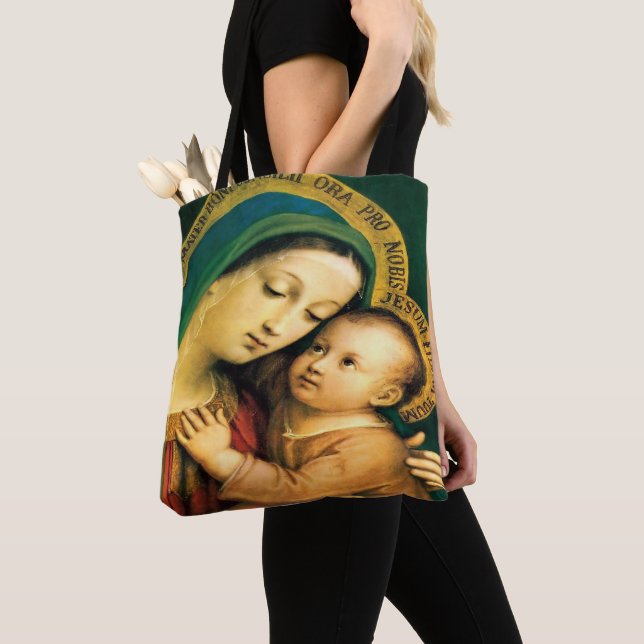 Bolsa Tote Nossa Senhora de Bom Conselheiro (Close Up)