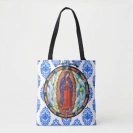 Bolsa Tote Nossa Senhora de Guadalupe Bela Mulher