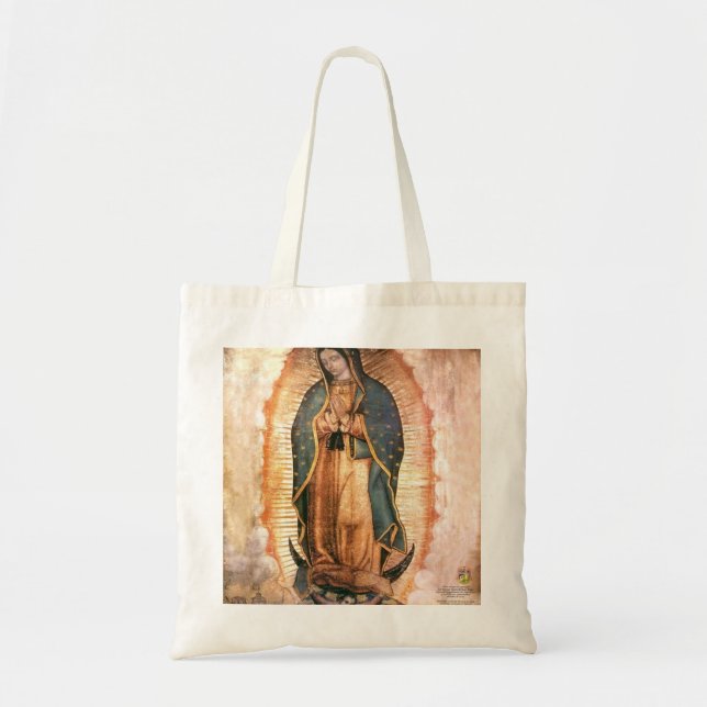 Bolsa Tote Nossa Senhora de Guadalupe Vintage (Frente)