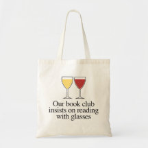 Nosso clube do livro insiste em ler com óculos