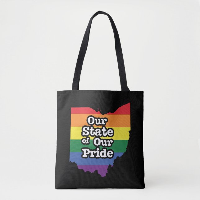 Bolsa Tote Nosso Estado de Orgulho| Ohio (Frente)