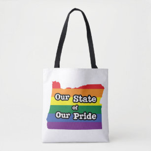 Bolsa Tote Nosso Estado de Orgulho Oregon