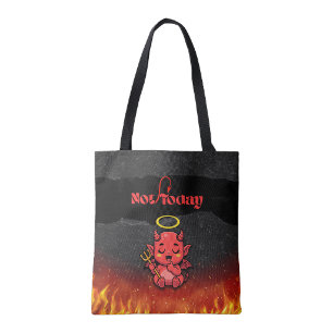 Bolsa tote Not Today Satan
