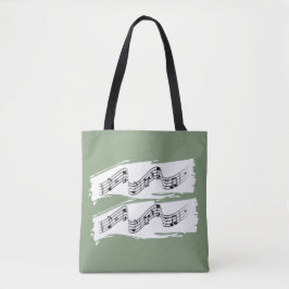 Bolsa Tote Notas musicais