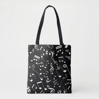 Bolsa Tote Notas Musicais 2