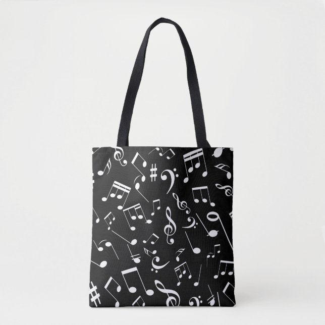 Bolsa Tote Notas Musicais 2 (Frente)