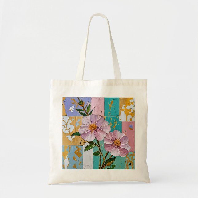 Bolsa Tote Notebook Floral Delight (Frente)