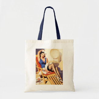 Bolsa Tote notícia bombástica rockabilly do vintage da sacola