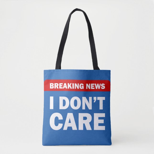 Bolsa Tote Notícias de última hora (Frente)