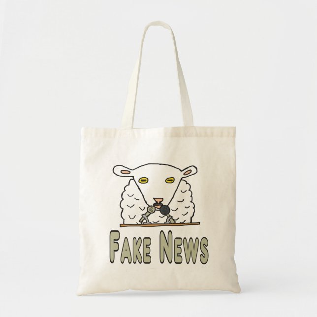 Bolsa Tote Notícias falsas (Frente)