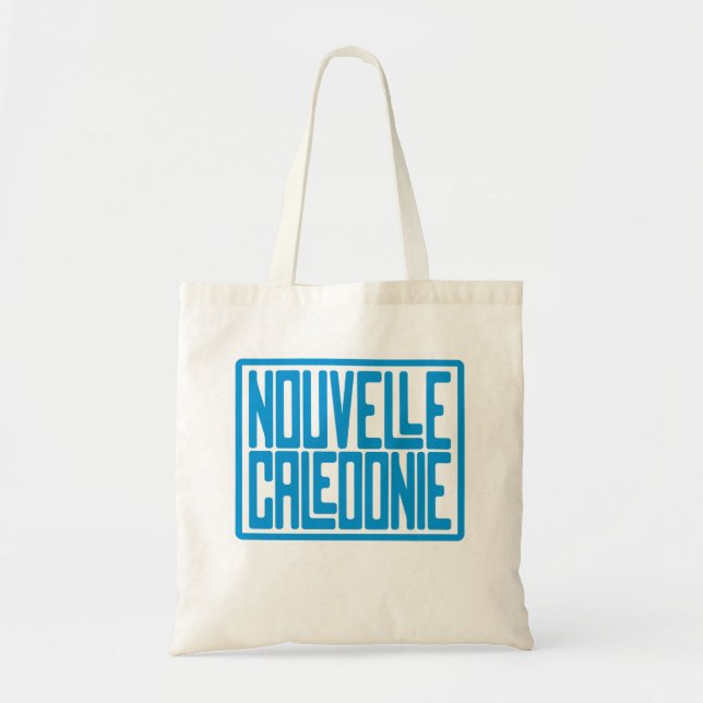 Bolsa Tote Nouvelle-Calédonie typographie (Frente)