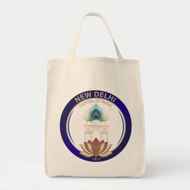Bolsa Tote Nova Deli Índia (Frente)
