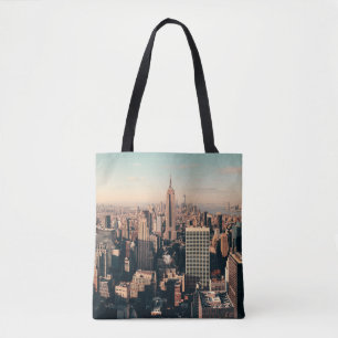 Bolsa Tote Nova Iorque arranha-céus telhados de telhados vis