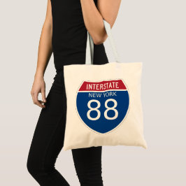 Bolsa Tote Nova Iorque - I-88 Sinal Tote Bag Interestadual