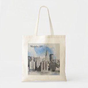 Bolsa Tote Nova Iorque Manhattan Skyline