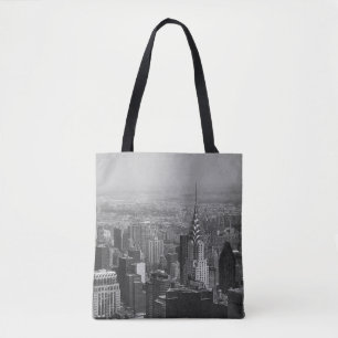 Bolsa Tote Nova Iorque, Manhattan Skyline com Coração, Legal
