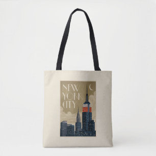 Bolsa Tote Nova Iorque Skyline
