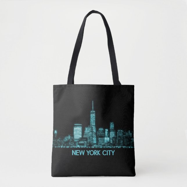 Bolsa Tote Nova Iorque Skyline (Frente)