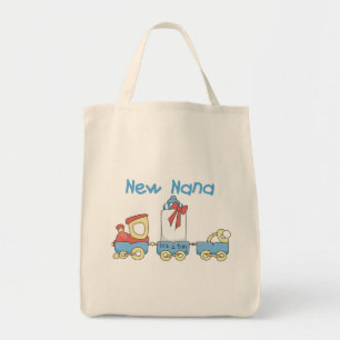 Bolsa Tote Nova Nana - Camisetas de trem e presentes