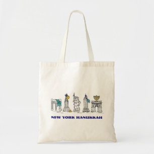Bolsa Tote Nova York Hanukkah NYC Chanukah Holiday Tote Bag