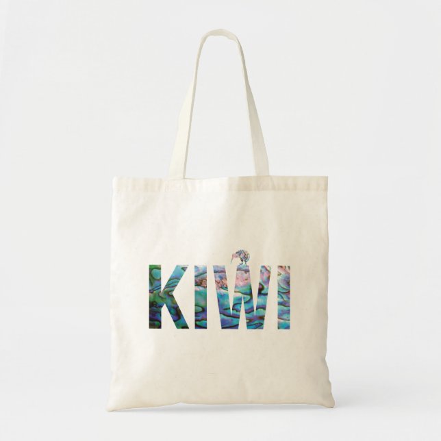 BOLSA TOTE NOVA ZEALAND KIWI SIMPLES PAUA TOTE BAG (Frente)