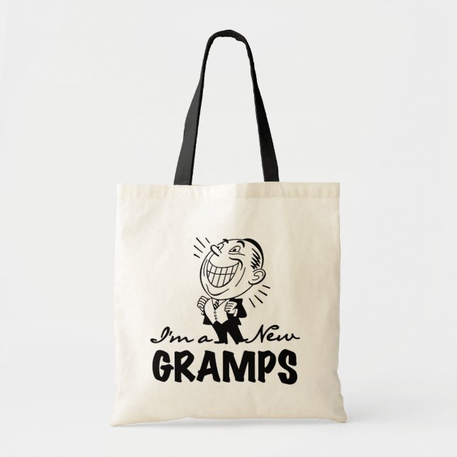 Bolsa Tote Novas camisas e presentes sorridentes (Frente)